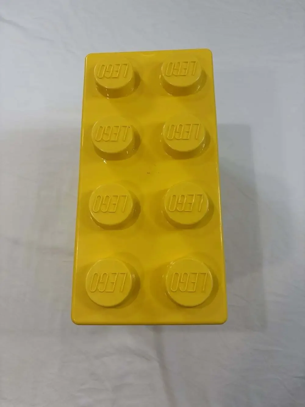 LEGO Classic 10698 EMPTY BIN STORAGE CONTAINER BOX ONLY Yellow Brick Shape